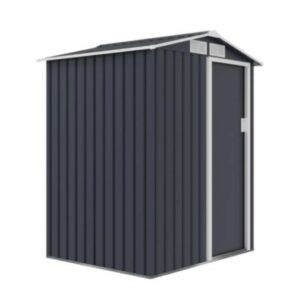 Abrigo de Jardim de Aço Galvanizado Alabama 186x150x130