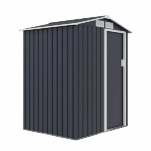 Abrigo de Jardim de Aço Galvanizado Alabama 186x150x130